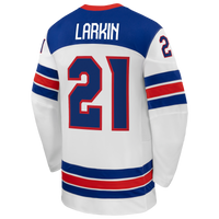 Dylan Larkin White US 2026 Away Replica Hockey Jersey, Hockey Sportswear Jersey Shirt, Long Sleeve Hockey Sweater Jersey, Casual Gift for Men