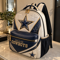 Star Field - DAL Navy, Cream and Gold Backpack