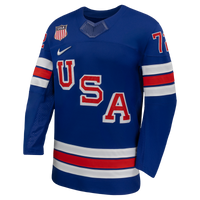 Tage Thompson US Hockey Jersey, Royal Replica Home Sportswear Jersey Shirt, Long Sleeve Hockey Sweater Jersey, Casual Gift for Men