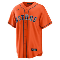 Yordan Álvarez Houston Astros Baseball Jersey, Orange Sportswear Jersey Shirt, Lightweight Breathable Athletic Jersey, Casual Gift for Men