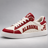 ALA Crimson Script - Collegiate Low Top Sneakers