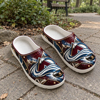 COL Mountain Sweep - Burgundy Ice Clog Sandals