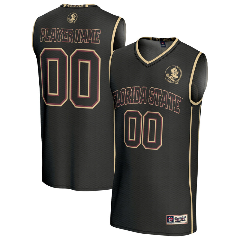 Florida State Seminoles Basketball Jersey, Black Fashion Sportswear Jersey Shirt, Sleeveless Athletic Tank Jersey, Casual Gift for Men