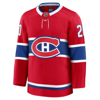 Juraj Slafkovsky Montreal Canadiens Hockey Jersey, Red Premium Sportswear Jersey Shirt, Long Sleeve Hockey Sweater Jersey, Casual Gift for Men