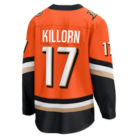 Alex Killorn Anaheim Ducks Hockey Jersey, Orange Breakaway Home Sportswear Jersey Shirt, Long Sleeve Hockey Sweater Jersey, Casual Gift for Men