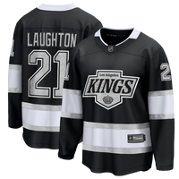 Scott Laughton Los Angeles Kings Hockey Jersey, Black Breakaway Sportswear Jersey Shirt, Long Sleeve Hockey Sweater Jersey, Casual Gift for Men