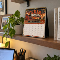 TEX Burnt Orange Tradition - Collector Wall Calendar Cover