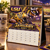 LSU Gilded Stripe - Tiger Gaze Calendar Cover