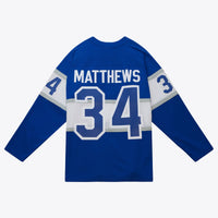 Auston Matthews Toronto Maple Leafs Hockey Jersey, Sportswear Jersey Shirt, Long Sleeve Hockey Jersey, Casual Gift for Men, Style 203656895