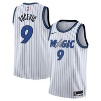 Nikola Vučević Orlando Magic Basketball Jersey, White Replica Sportswear Jersey Shirt, Sleeveless Athletic Tank Jersey, Casual Gift for Men