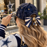 Pearl Field - DAL Star Cap in Cream and Midnight