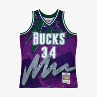 Milwaukee Bucks Basketball Jersey, Purple Swingman Sportswear Jersey Shirt, Sleeveless Athletic Tank Jersey, Casual Gift for Men