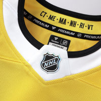 Jeremy Swayman Boston Bruins Hockey Jersey, Gold Premium Sportswear Jersey Shirt, Long Sleeve Hockey Sweater Jersey, Casual Gift for Men
