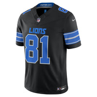 Calvin Johnson Detroit Lions Football Jersey, Black Limited Sportswear Jersey Shirt, Lightweight Breathable Athletic Jersey, Casual Gift for Men