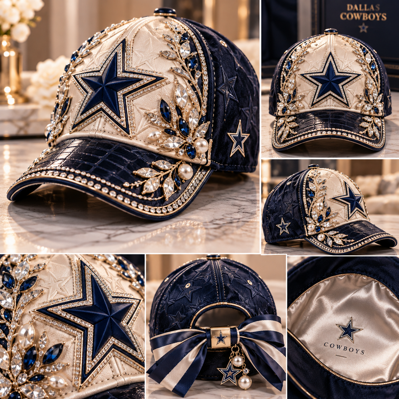 Pearl Field - DAL Star Cap in Cream and Midnight