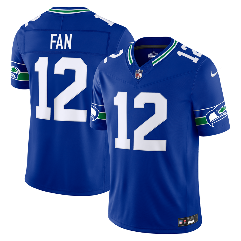 s Seattle Seahawks Football Jersey, Royal Limited Alternate Sportswear Jersey Shirt, Lightweight Breathable Athletic Jersey, Casual Gift for Men