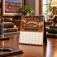 TEX Burnt Orange Tradition - Collector Wall Calendar Cover