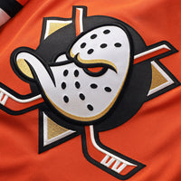 Chris Kreider Anaheim Ducks Hockey Jersey, Orange Premium Home Sportswear Jersey Shirt, Long Sleeve Hockey Sweater Jersey, Casual Gift for Men