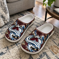 COL Mountain Sweep - Burgundy Ice Clog Sandals