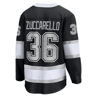 Mats Zuccarello Los Angeles Kings Hockey Jersey, Black Breakaway Sportswear Jersey Shirt, Long Sleeve Hockey Sweater Jersey, Casual Gift for Men