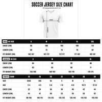 Custom Soccer Jersey, Red White Black Sportswear Jersey Shirt, Athletic Mesh Moisture Wicking Jersey, Casual Gift for Men, Style Soccer0245